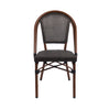 Pack 4 Silla Terraza Parisina - Textilene - cafe oscuro - 20% DCTO!