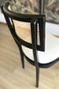 Silla Carlota - Madera nativa y Junco natural - Color negro  - 15% DCTO!