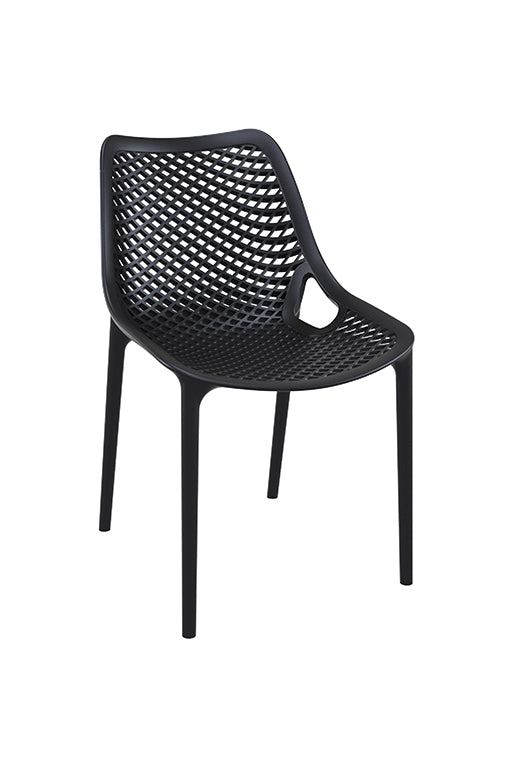 Pack 4 Sillas Terraza AIR DUBLIN - Negro - 20% DCTO!
