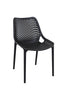 Pack 4 Sillas Terraza AIR DUBLIN - Negro - 20% DCTO!