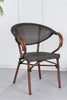 Pack 4 Silla Parisina BISTRO TEXTILENE - Cafe Oscuro - 30% DCTO!