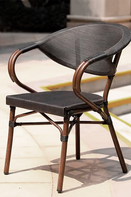 Pack 4 Silla Parisina BISTRO TEXTILENE - Cafe Oscuro - 30% DCTO!