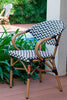 Pack 4 Silla Parisina BISTRO con reposabrazos - Blanco/Negro -  20% DCTO!