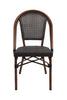 Pack 4 Silla Terraza Parisina - Textilene - cafe oscuro - 20% DCTO!