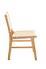 Silla Wegner Rattan Madera Natural
