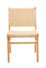 Silla Wegner Rattan Madera Natural