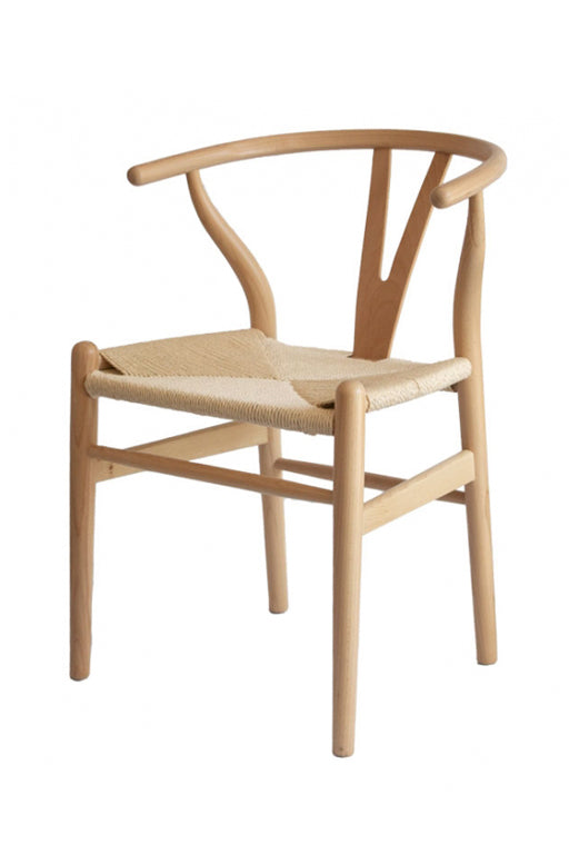 Pack 2 SILLA WISHBONE NATURAL - 20% DCTO!