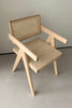 PACK 2 SILLA PIERRE JEANNERET C/BRAZOS (NATURAL) - 40% DCTO!
