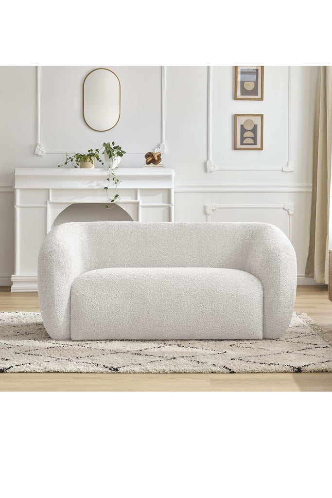 Sofa EBBA - Tela Boucle / Medidas: 180, 200, 220
