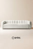 Sofa IBIZA - Tela Boucle / Medidas: 180, 200, 220