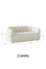Sofa IBIZA - Tela Boucle / Medidas: 180, 200, 220