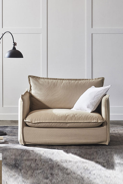 SOFA SARA ( 105 x 90 )- FUNDA LINO/ALGODON