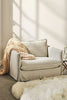 SOFA SARA ( 105 x 90 )- FUNDA LINO/ALGODON