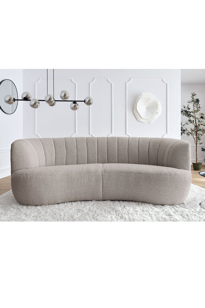 Sofá ASTRID - Tela Boucle - ( 180 - 200 - 220 )