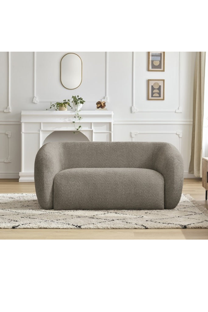 Sofa EBBA - Tela Boucle / Medidas: 180, 200, 220