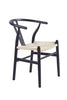 PACK 2 SILLA WISHBONE NEGRO - 20% DCTO!