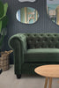 SOFA CHESTERFIELD CAPITONÉ VELVET