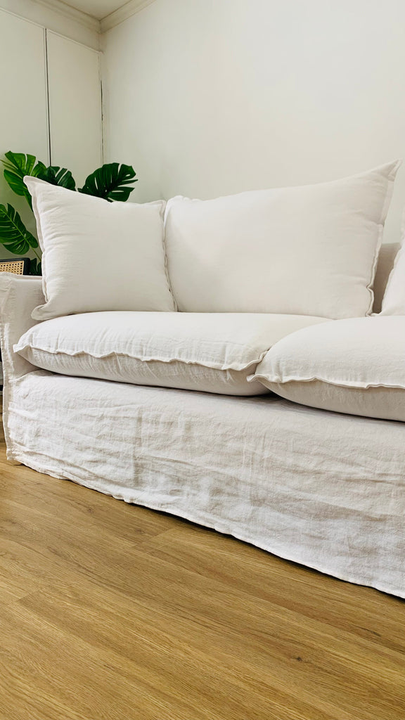 SOFA EMA - FUNDA LINO/ALGODON ( 180 / 200 / 220 CMS )