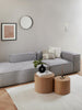 SOFA FULHAM DIVAN - DERECHO - ACERO