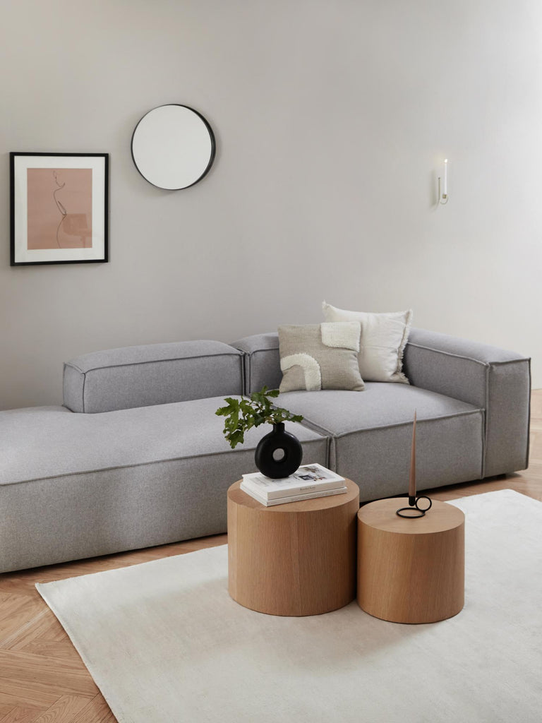 SOFA FULHAM DIVAN - DERECHO - ACERO