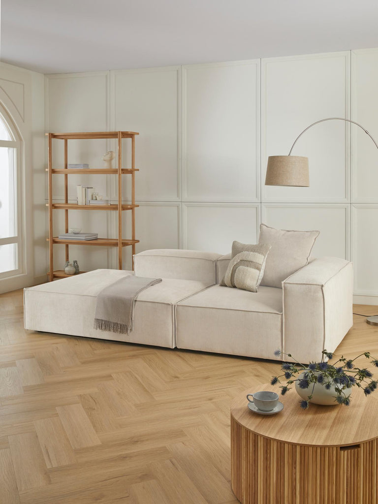 SOFA FULHAM DIVAN - DERECHO - ACERO