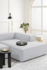SOFA FULHAM SECCIONAL DERECHO - COLOR ACERO