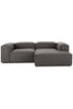 SOFA FULHAM SECCIONAL DERECHO - COLOR GRAFITO