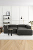 SOFA FULHAM SECCIONAL DERECHO - COLOR GRAFITO