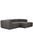 SOFA FULHAM SECCIONAL DERECHO - COLOR GRAFITO