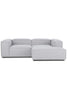 SOFA FULHAM SECCIONAL DERECHO - COLOR ACERO