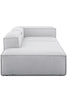 SOFA FULHAM DIVAN - DERECHO - ACERO