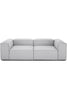 SOFA FULHAM MODUALR 3C - ACERO