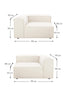 SOFA FULHAM MODUALR 3C - GRAFITO