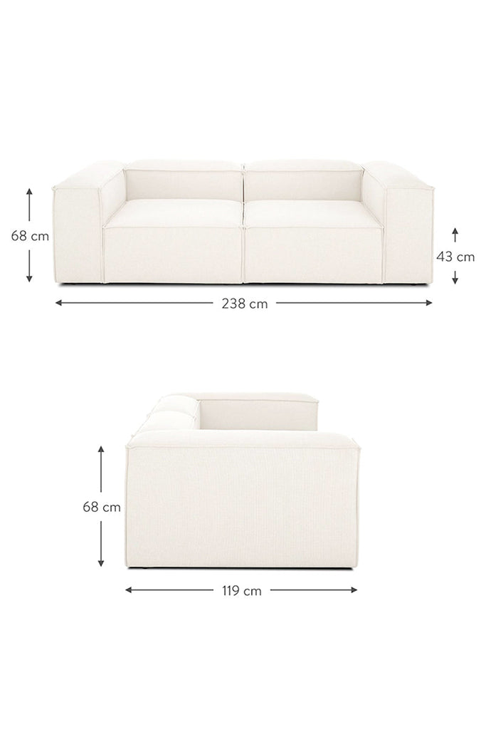 SOFA FULHAM MODUALR 3C - GRAFITO